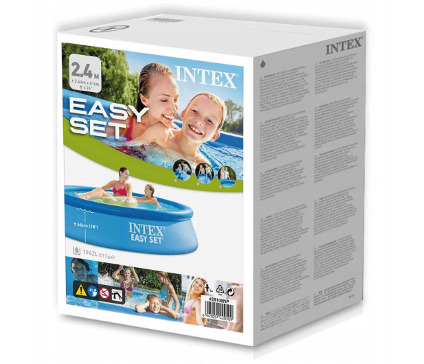 INTEX Basen EASY SET 244 x 61 cm - 1016956 - zdjęcie 4